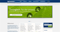 Desktop Screenshot of misterhost.de